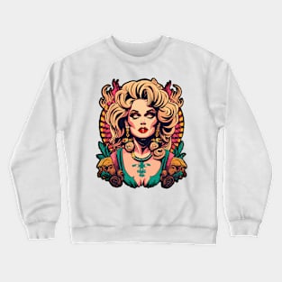 Dolly Parton / Possessed by Demon Crewneck Sweatshirt